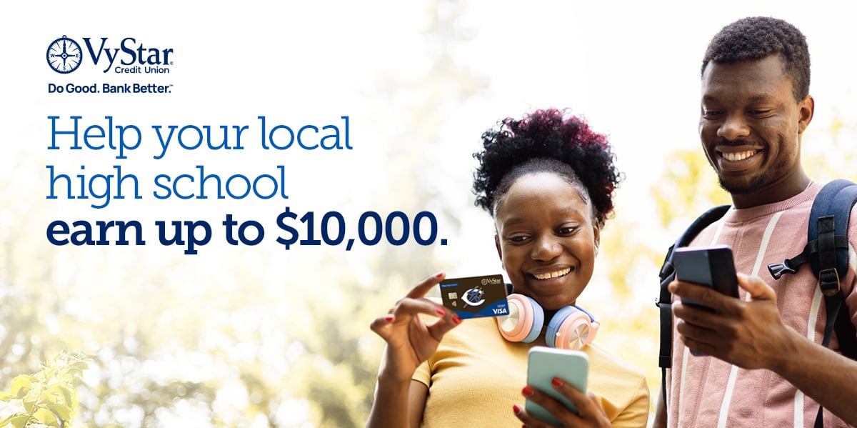 Help your local high school earn up to $10,000.